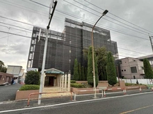 【埼玉県/戸田市南町】グランパサージュ戸田公園 外観：大規模修繕中