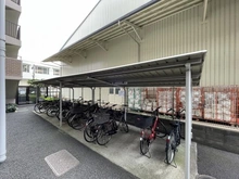 【埼玉県/戸田市本町】コスモ戸田公園グレイスフォルム 駐輪場