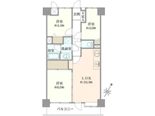 【埼玉県/さいたま市中央区鈴谷】ライオンズマンション与野本町第5 間取り図