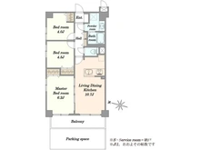 【埼玉県/さいたま市南区太田窪】クリオ南浦和壱番館 間取り図