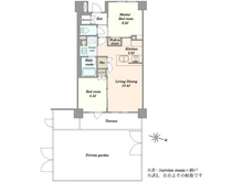 【東京都/世田谷区上馬】Brillia駒沢大学 間取り図
