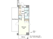 【東京都/世田谷区駒沢】アルテシモアスタ 間取り図