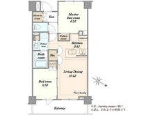 【東京都/世田谷区上馬】Brillia駒沢大学 間取り図