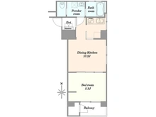 【東京都/世田谷区池尻】ニュー池尻マンション 間取り図