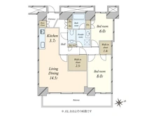 【東京都/江東区東雲】Wコンフォートタワーズ W Comfort Towers EAST 間取り図
