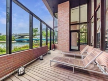 【東京都/江東区辰巳】ブリリア辰巳キャナルテラス 共用施設：オープンテラス 
