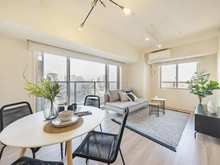 【東京都/江東区東雲】プラウドタワー東雲キャナルコート リビング・ダイニング：※家具・調度品は販売価格に含まれておりません