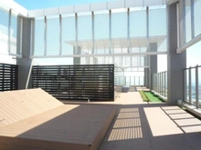 【東京都/江東区東雲】プラウドタワー東雲キャナルコート 共用施設：屋上庭園