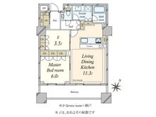【東京都/江東区有明】オリゾンマーレ 間取り図