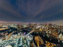 【東京都/江東区東雲】プラウドタワー東雲キャナルコート 眺望：※ズーム無