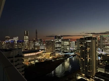 【神奈川県/横浜市神奈川区栄町】ザ・ヨコハマタワーズ タワーウエスト 眺望