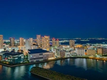 【東京都/江東区豊洲】スカイズ タワー＆ガーデン 眺望：※ズーム有