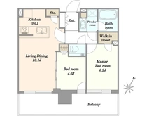 【東京都/江東区有明】シティタワーズ東京ベイ  セントラルタワー 間取り図