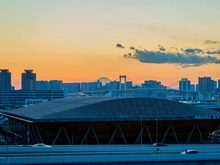 【東京都/江東区有明】シティタワー有明 眺望：レインボムーブリッジと富士山を望む
※ズーム有