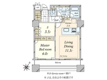 【東京都/江東区有明】オリゾンマーレ 間取り図