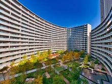 【東京都/江東区東雲】プラウドシティ東雲キャナルマークス 中庭