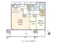 【東京都/江東区豊洲】スカイズタワー＆ガーデン 間取り図