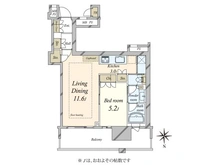 【東京都/江東区豊洲】THE TOYOSU TOWER　ザ・トヨスタワー 間取り図