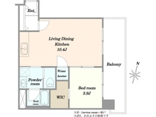 【東京都/千代田区神田神保町】九段アビタシオン 間取り図