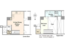 【東京都/港区港南】ワールドシティタワーズ ブリーズタワー1棟 間取り図