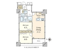 【東京都/江東区東雲】ザ・湾岸タワーレックスガーデン 間取り図