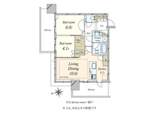 【東京都/江東区有明】シティタワーズ東京ベイ  イーストタワー 間取り図