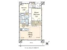 【東京都/江東区豊洲】パークホームズ豊洲ザ・レジデンス 間取り図