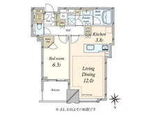 【東京都/江東区豊洲】シティタワーズ豊洲ザ・ツイン　 ノースタワー 間取り図