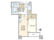 【東京都/江東区東雲】ザ・湾岸タワーレックスガーデン 間取り図