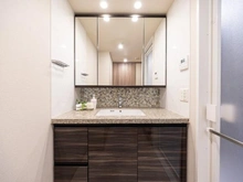 【神奈川県/川崎市幸区柳町】プラウド川崎柳町 洗面室