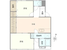 【神奈川県/横浜市鶴見区東寺尾中台】東和マンション 間取り図