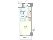【東京都/港区赤坂】メインステージ赤坂 間取り図
