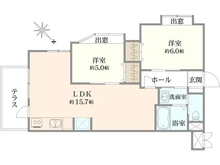 【神奈川県/川崎市中原区下沼部】グレイス武蔵小杉 間取り図