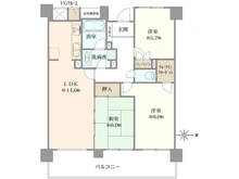 【神奈川県/横浜市鶴見区岸谷】リーデンススクエア横浜鶴見 間取り図