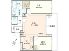 【東京都/渋谷区初台】プラウド代々木初台 間取り図