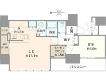 【神奈川県/川崎市幸区大宮町】川崎ゲートタワー 間取り図