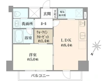 【神奈川県/川崎市川崎区砂子】シャンボール互恵ビル　 間取り図