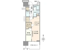 【神奈川県/川崎市中原区新丸子町】プラウド新丸子 間取り図