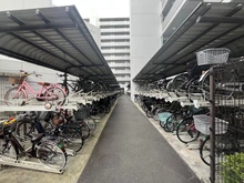 【神奈川県/川崎市幸区神明町】オーベルグランディオ川崎 駐輪場