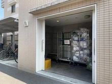 【神奈川県/横浜市鶴見区元宮】サンクレイドル横濱鶴見II ゴミ置き場