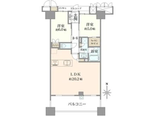 【神奈川県/川崎市川崎区大師河原】リヴィエマーレ 間取り図