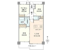 【神奈川県/横浜市鶴見区仲通】エクシード鶴見 間取り図