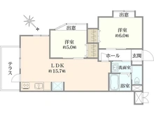 【神奈川県/川崎市中原区下沼部】グレイス武蔵小杉 間取り図