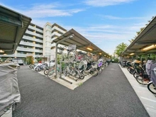 【神奈川県/川崎市幸区塚越】プラウドシティ新川崎 駐輪場