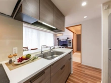 【神奈川県/川崎市中原区上平間】クレッセント新川崎エグゼ キッチン