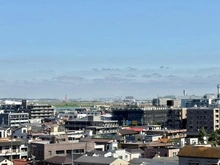 【神奈川県/川崎市川崎区大師河原】グレーシアシティ川崎大師河原 眺望：東側（ズームあり）：羽田空港を望みます
