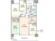 【神奈川県/川崎市幸区戸手本町】オーチャードプラザ 間取り図