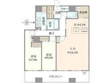 【神奈川県/川崎市幸区堀川町】ラゾーナ川崎レジデンス セントラルタワー 間取り図