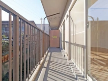 【神奈川県/横浜市鶴見区矢向】メゾン矢向 バルコニー：南側のバルコニー