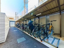 【神奈川県/横浜市神奈川区神奈川】プラウド東神奈川 駐輪場